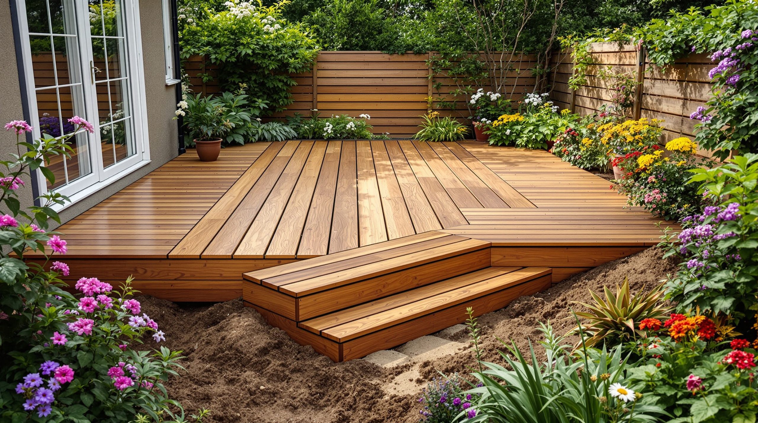 Conseils pour faire une terrasse bois sur la terre : guide pratique et astuces essentielles