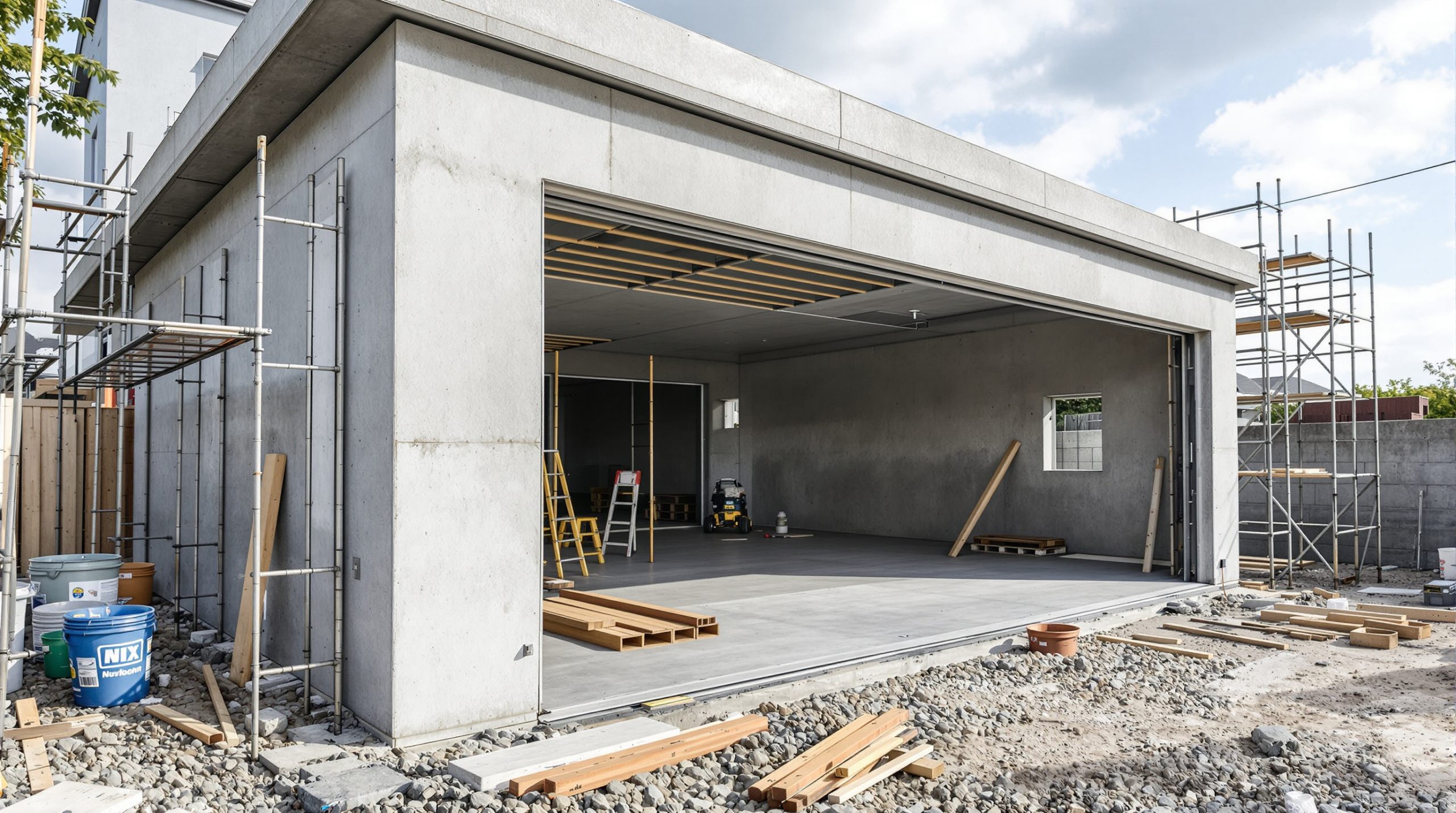 Prix garage préfabriqué béton : découvrez les tarifs et options!