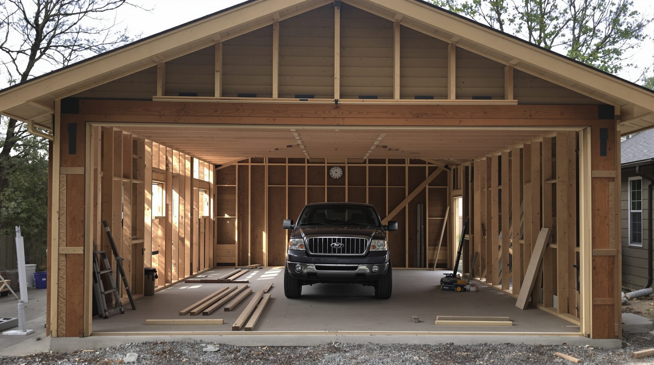 Taille standard d'un garage : dimensions idéales pour votre véhicule